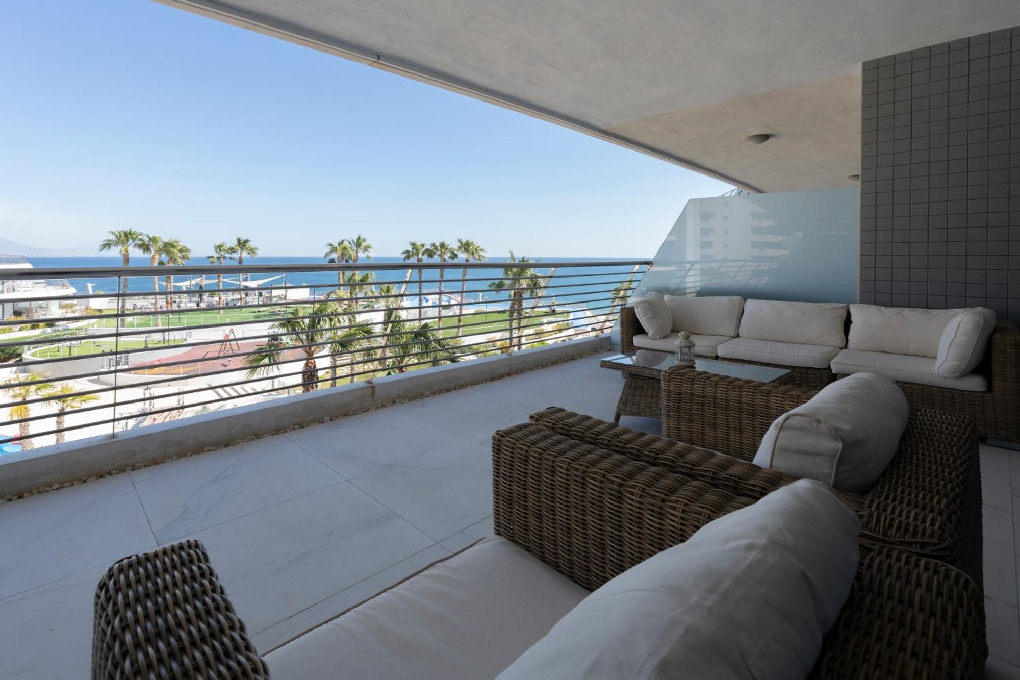 Apartamento Infinity View - Access To Hot Tubs & Pools Arenales del Sol Exterior foto